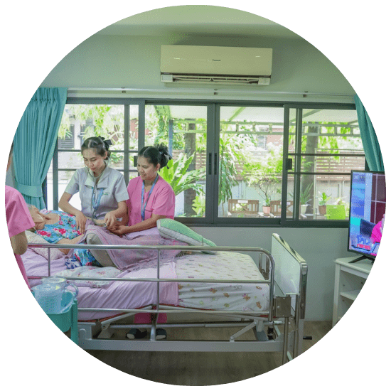 ศูนย์ดูแลผู้สูงอายุสะอาดปลอดภัย